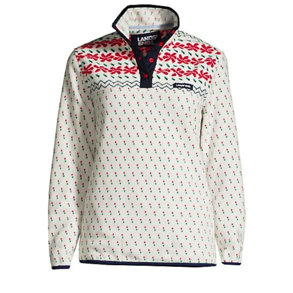 Lands End Plus Size Lot Dress/Fleece/Tunic